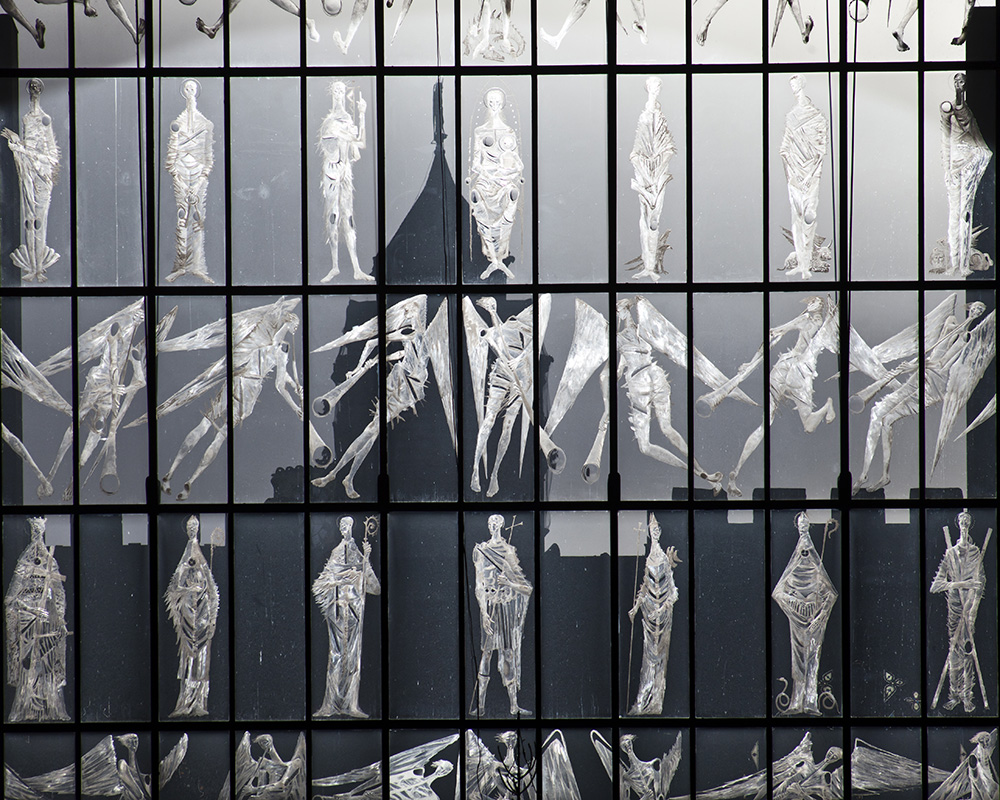 Great West Screen. Reproduced by permission of Coventry Cathedral. Great West Screen. Reproduced by permission of Coventry Cathedral.