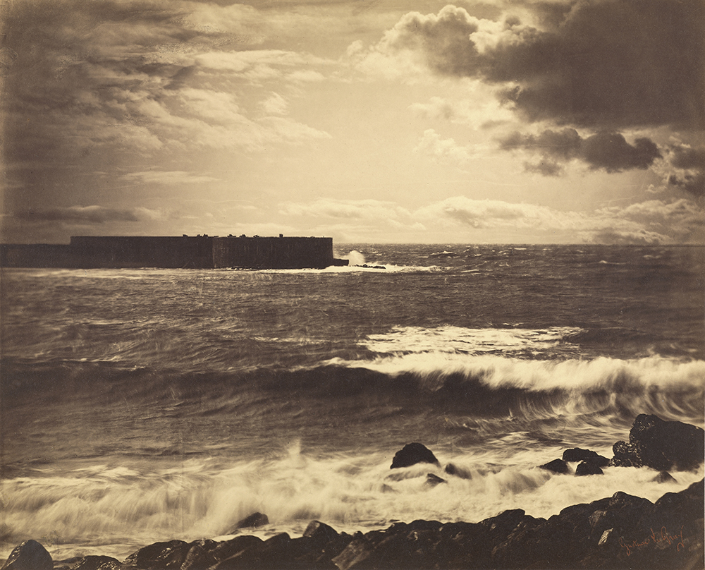 The Great Wave, Sète, c. 1857. Photograph by Gustave Le Gray. The J. Paul Getty Museum , Los Angeles. Digital image courtesy the Getty’s Open Content Program.