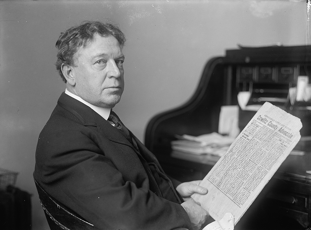 Albert Johnson, c. 1920. Photograph by Harris & Ewing. Library of Congress, Prints and Photographs Division.