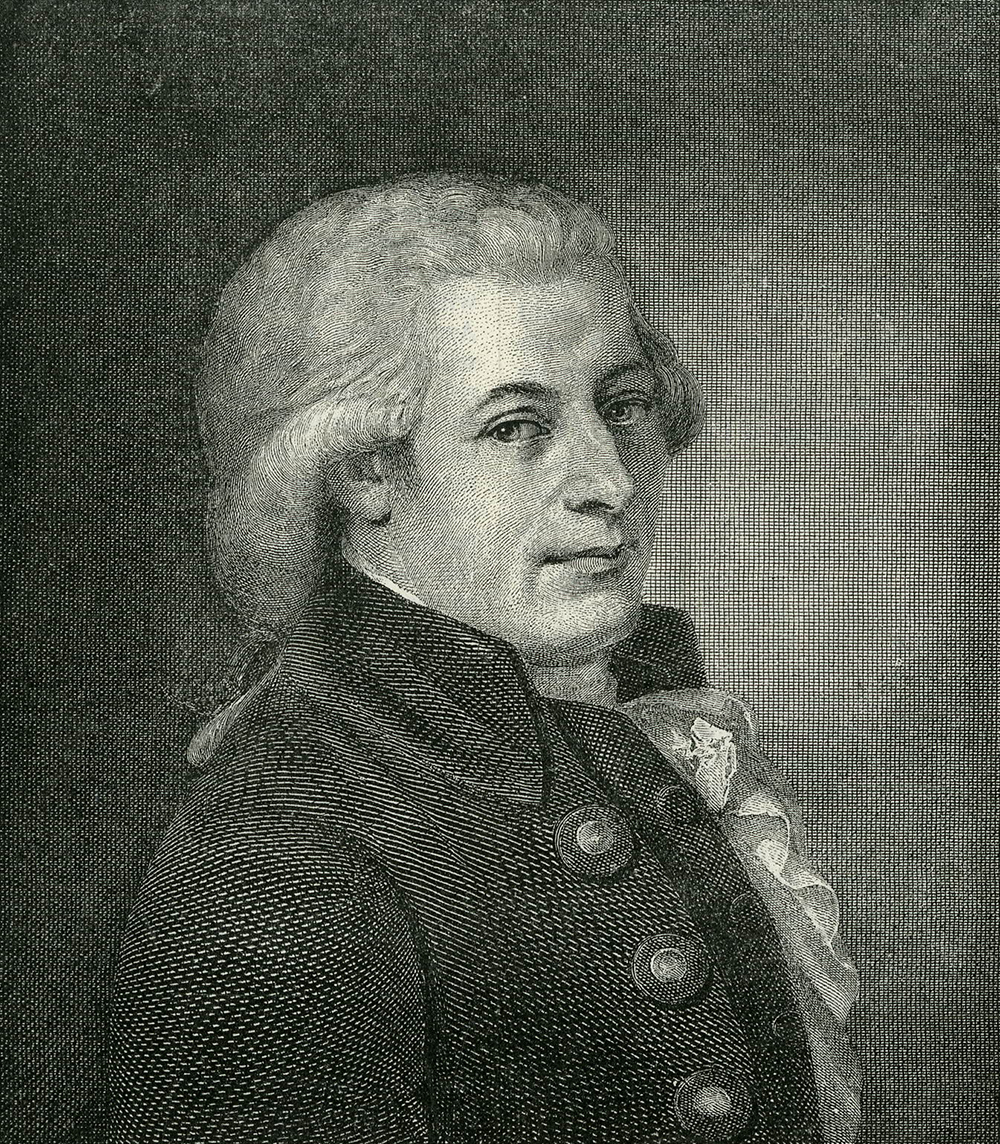 Wolfgang Amadeus Mozart, by Lazarus Gottlieb Sichling, c. 1880. British Museum.