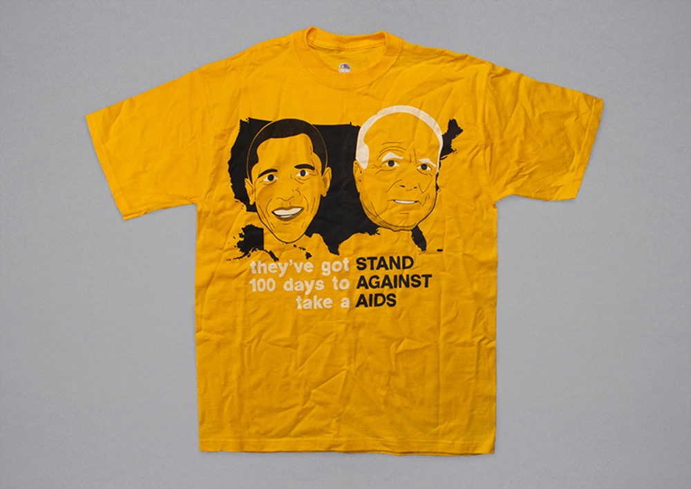 This 2008 T-shirt was designed by Ian Crowther.