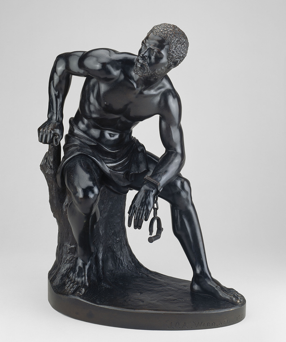 The Freedman, by John Quincy Adams Ward, c. 1862. The Art Institute of Chicago, Roger McCormick Endowment.