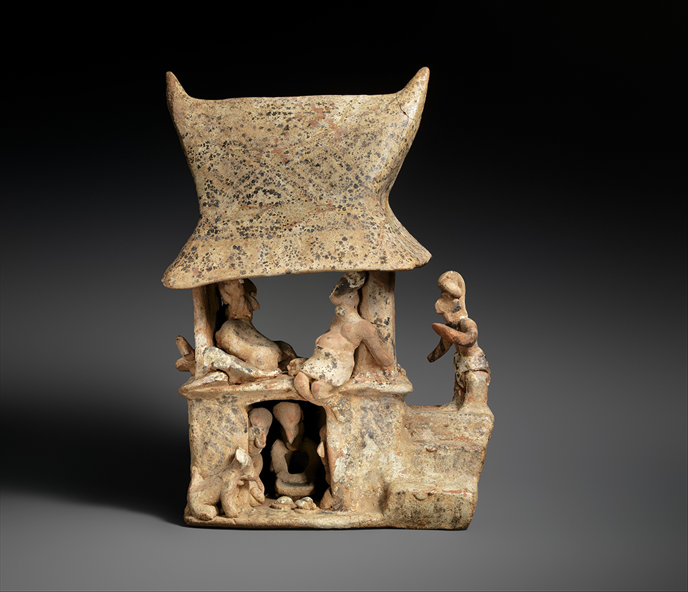 Ceramic house model, Nayarit, Mexico, 100–300. The Metropolitan Museum of Art, the Michael C. Rockefeller Memorial Collection, Bequest of Nelson A. Rockefeller, 1979.