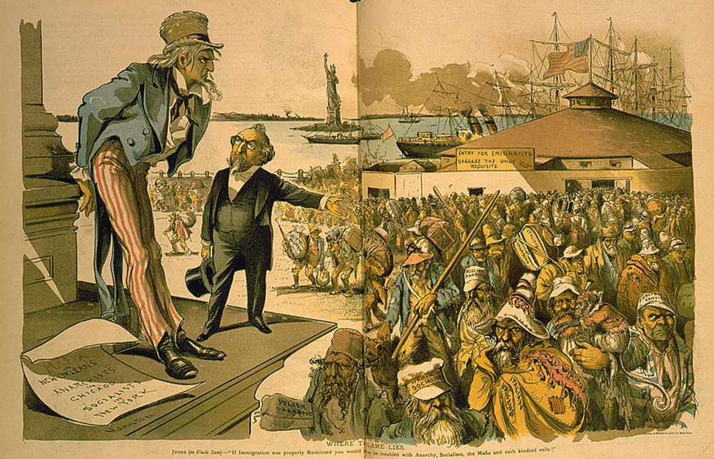 “Where the Blame Lies,” by Grant E. Hamilton, 1891. Library of Congress, Prints and Photographs Division.