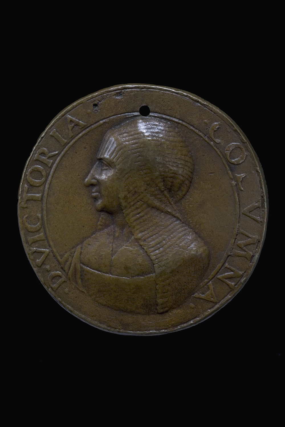 Vittoria Colonna medal, c. 1540. The British Museum.