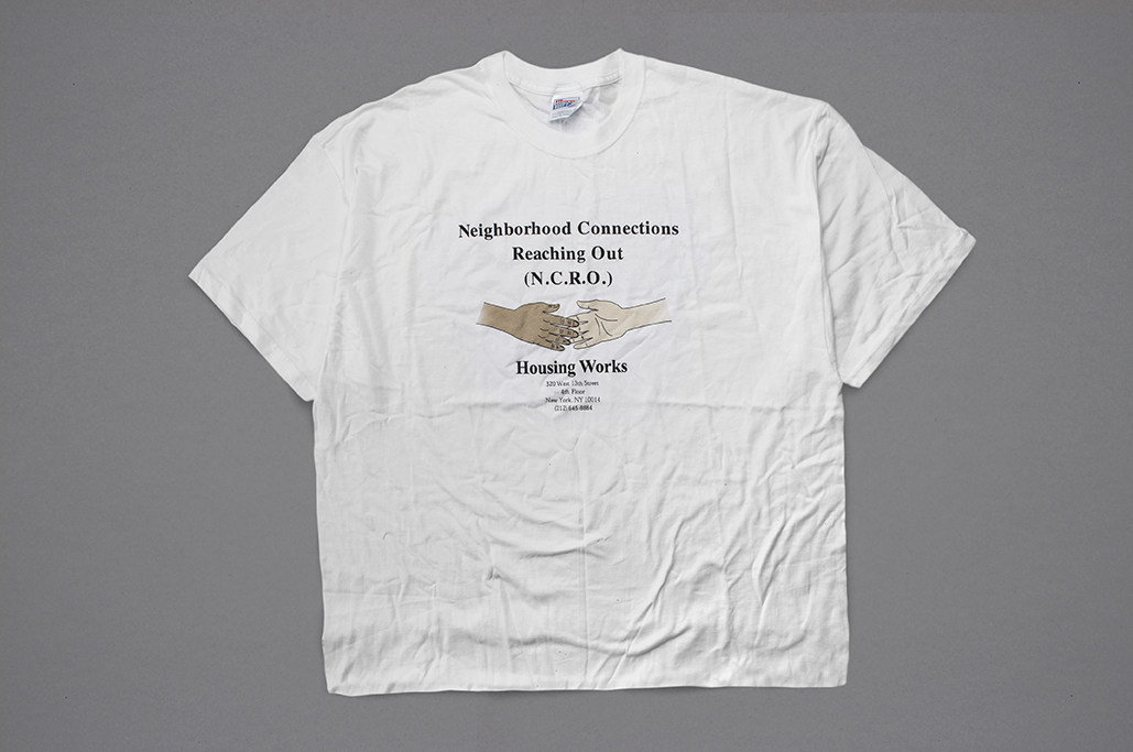 This 1996 T-shirt highlighted the new health-care facility in Greenwich Village.