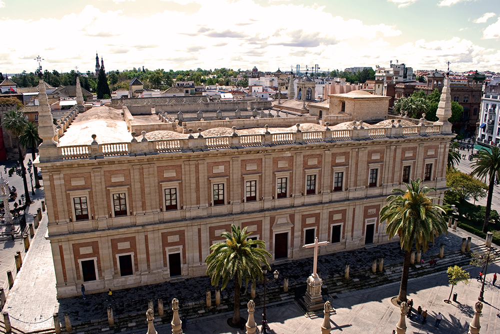 General Archive of the Indies, 2009. Photograph by Anual. Wikimedia Commons (CC BY 3.0).