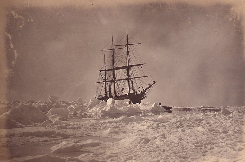 Boat in ice. Flickr, Toronto Public Library (CC BY-SA 2.0).