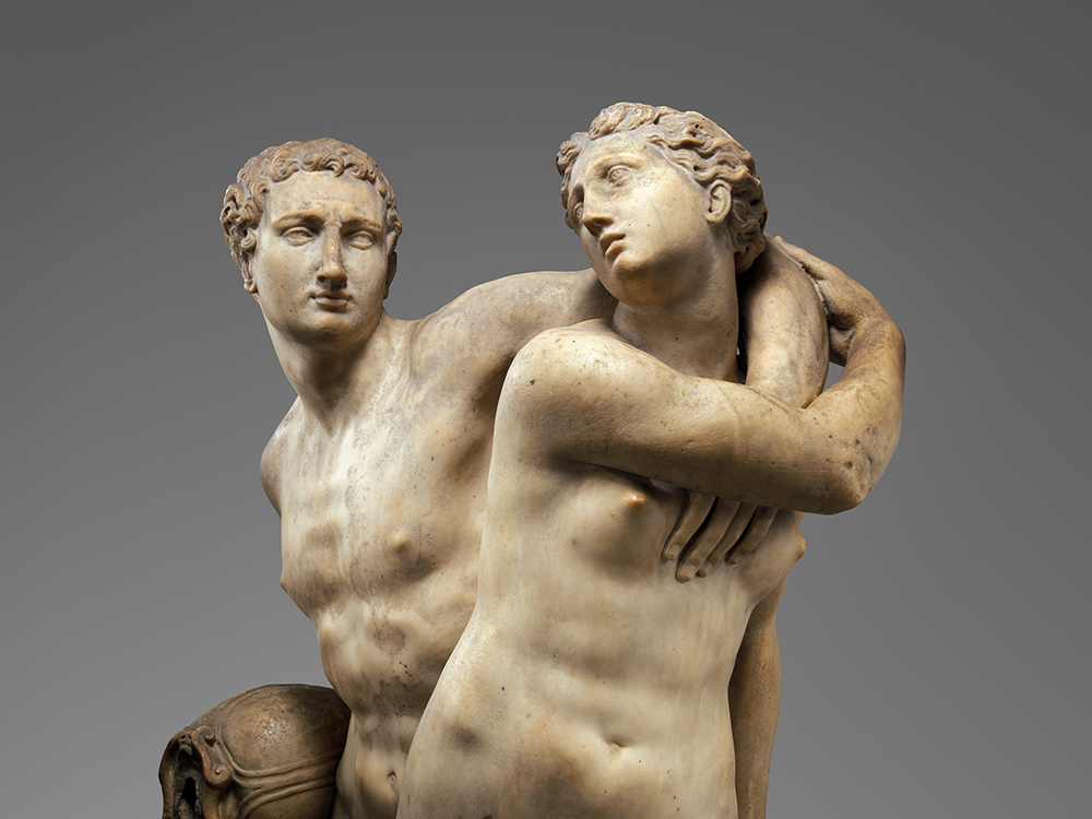 Alpheus and Arethusa, sculpture by Battista di Domenico Lorenzi, 1568–70. The Metropolitan Museum of Art, Fletcher Fund, 1940.