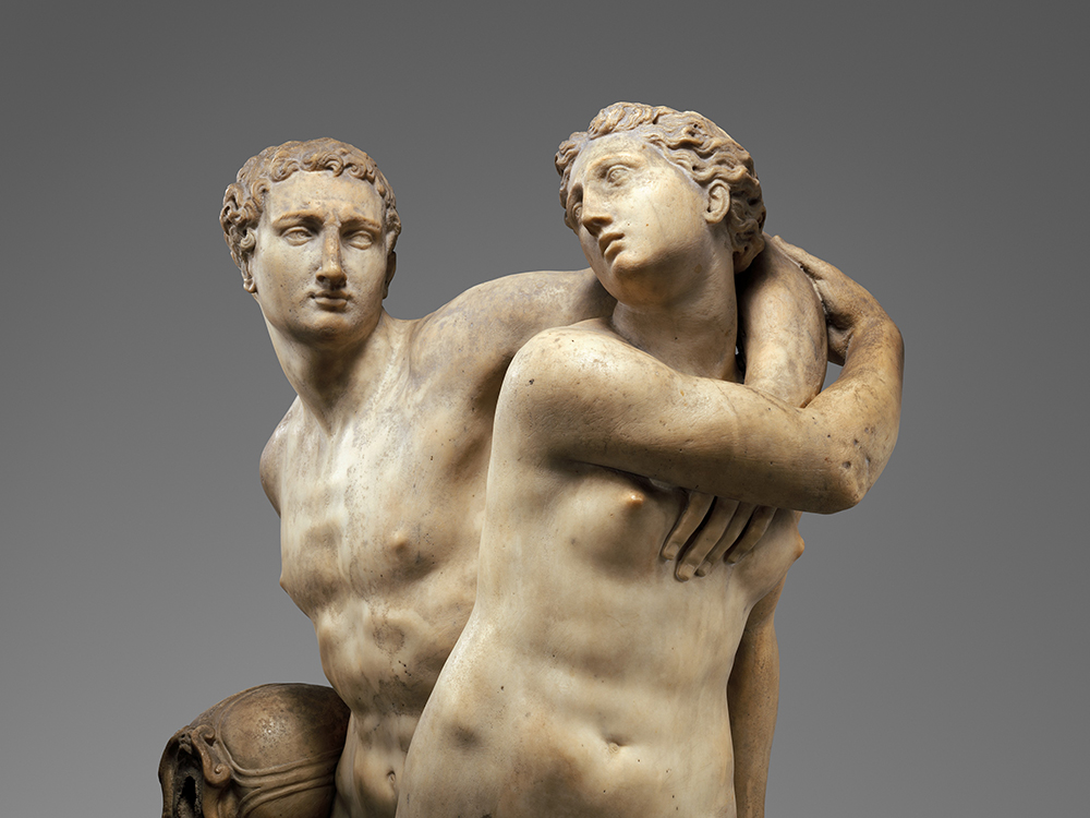 <em>Alpheus and Arethusa</em>, by Battista di Domenico Lorenzi, 1568–70. The Metropolitan Museum of Art, Fletcher Fund, 1940. Alpheus and Arethusa, sculpture by Battista di Domenico Lorenzi, 1568–70. The Metropolitan Museum of Art, Fletcher Fund, 1940.