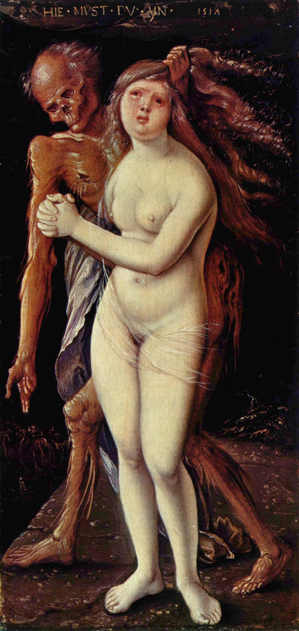 “Death and the Maiden,” by Hans Baldung, 1517.