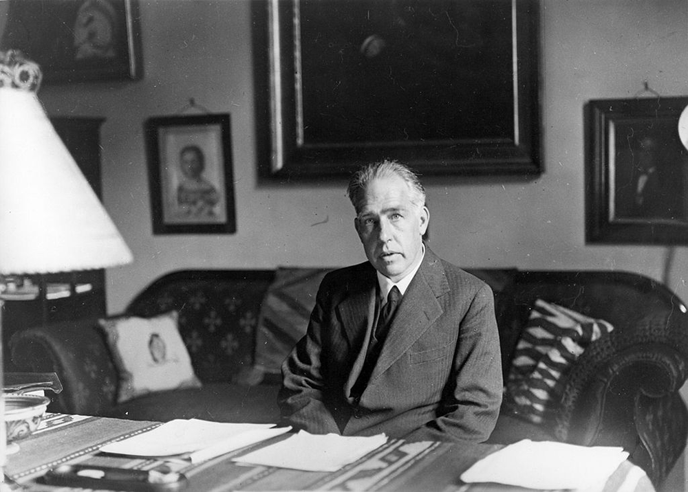 Niels Bohr, 1935.