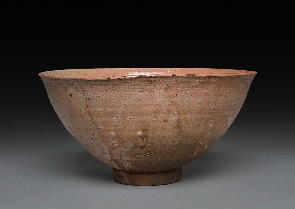 Tea bowl, Japan, c. 1600.