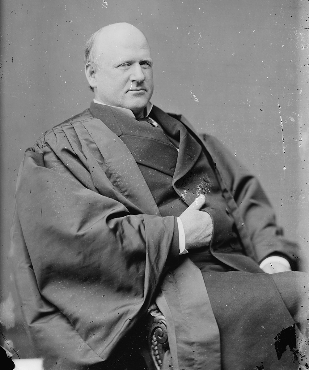Judge John Marshall Harlan, c. 1880. Library of Congress, Prints and Photographs Division.