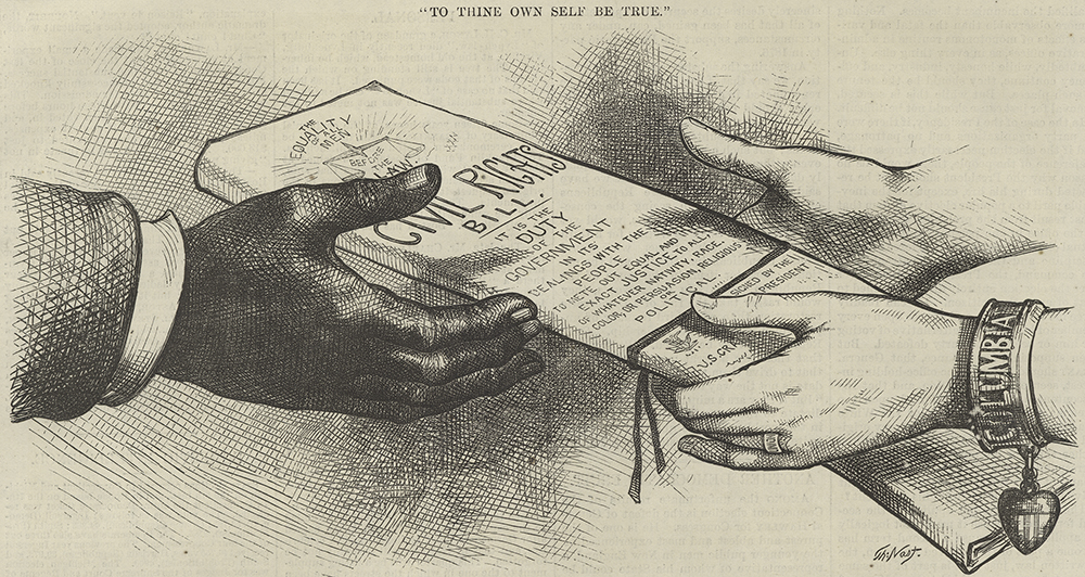 To Thine Own Self Be True, from Harper’s Weekly, 1875. The New York Public Library, General Research Division.