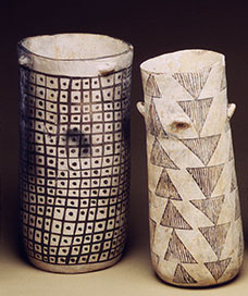 Pueblo cocoa vessels.