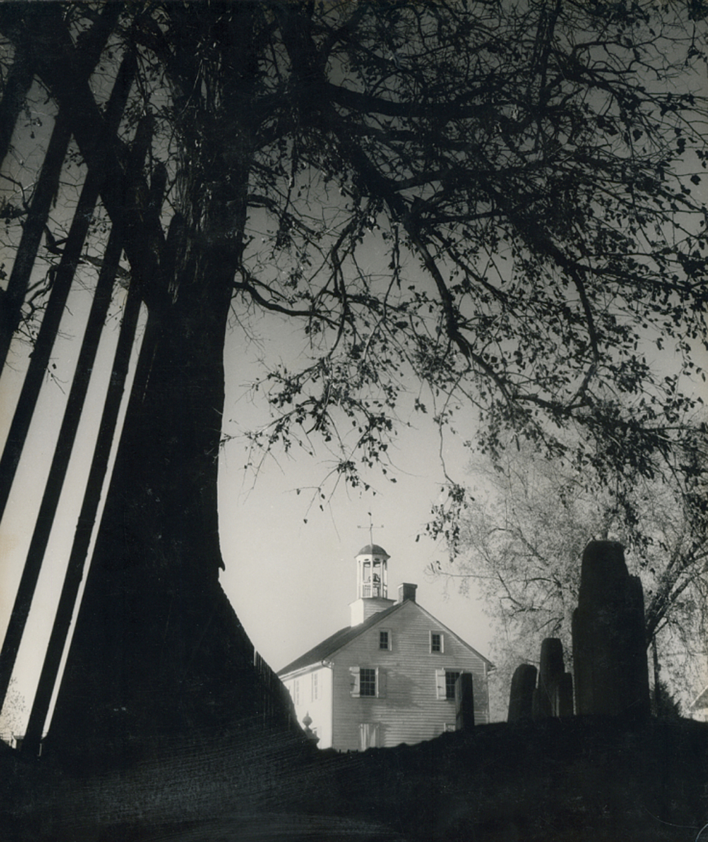 Cemetery and Church, by Kosti Ruohomaa, mid-twentieth century. National Museum of American History.