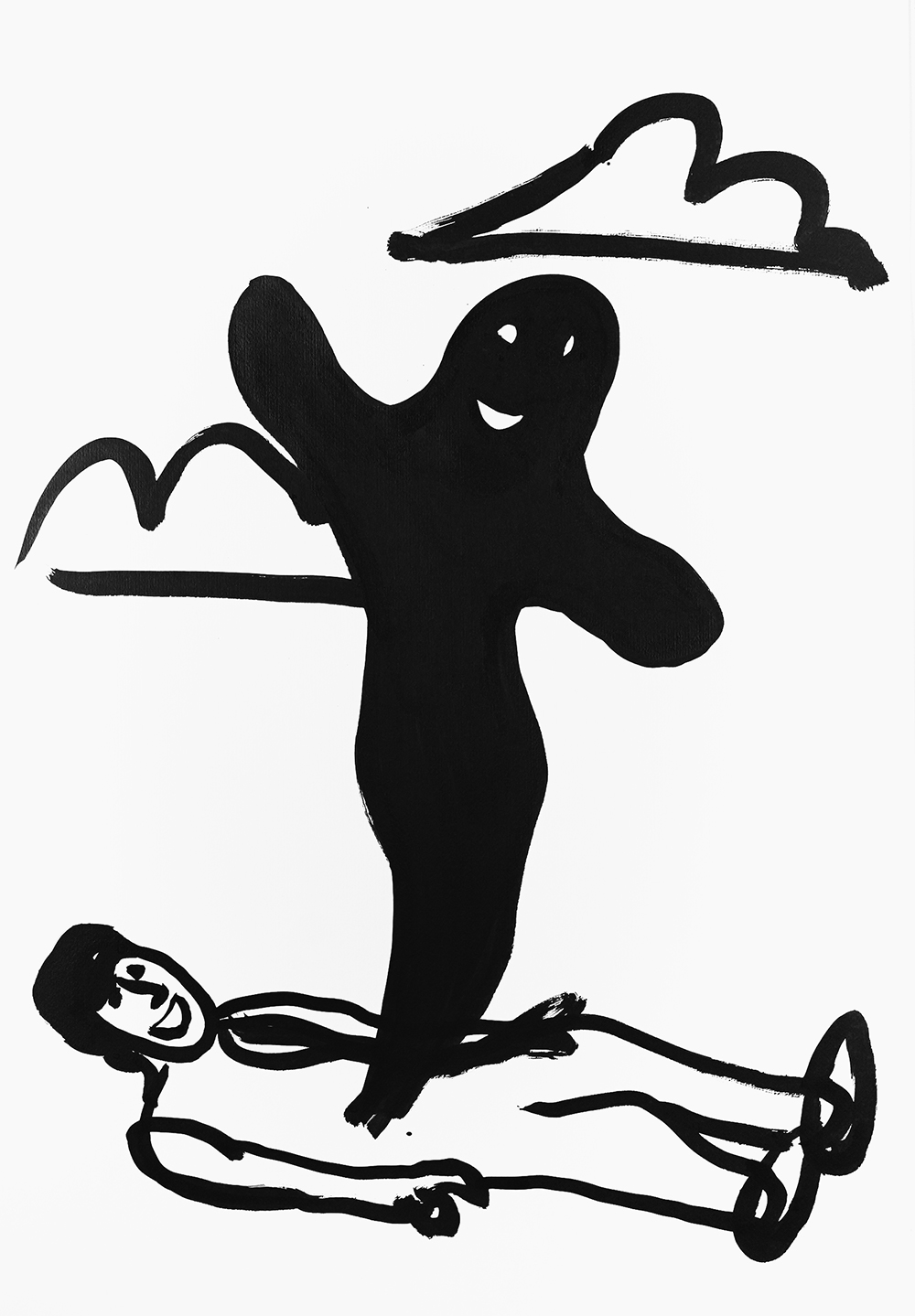 der Geist, geistig (spirit, spiritual), by Paul Chan, 2020