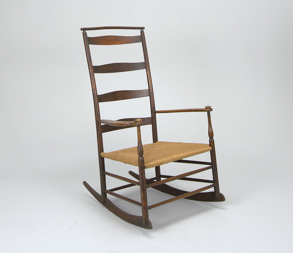 Shaker rocking chair, c. 1878.