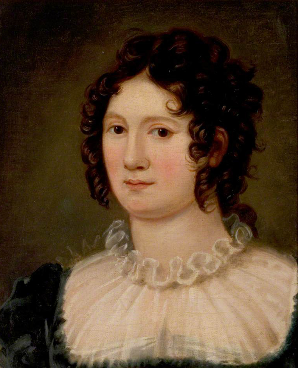 Portrait of Claire Clairmont, by Amelia Curran, c. 1819.