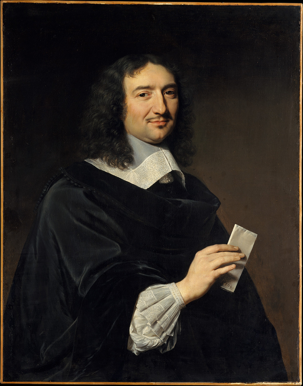 Jean-Baptiste Colbert (1619–1683), by Philippe de Champaigne, 1655. The Metropolitan Museum of Art, Gift of The Wildenstein Foundation Inc., 1951.