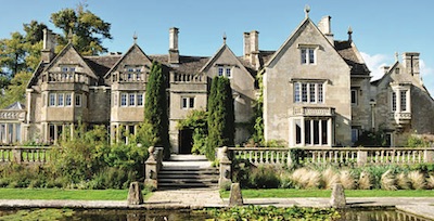 A photograph of a country estate