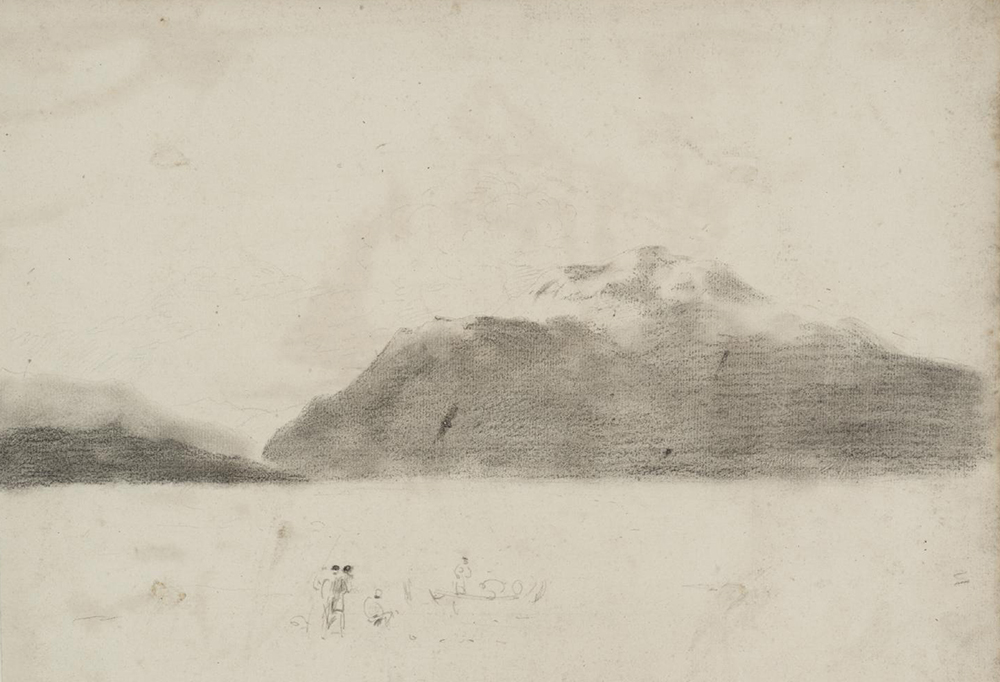 Ben Lomond from Luss, by Joseph M.W. Turner, 1801.