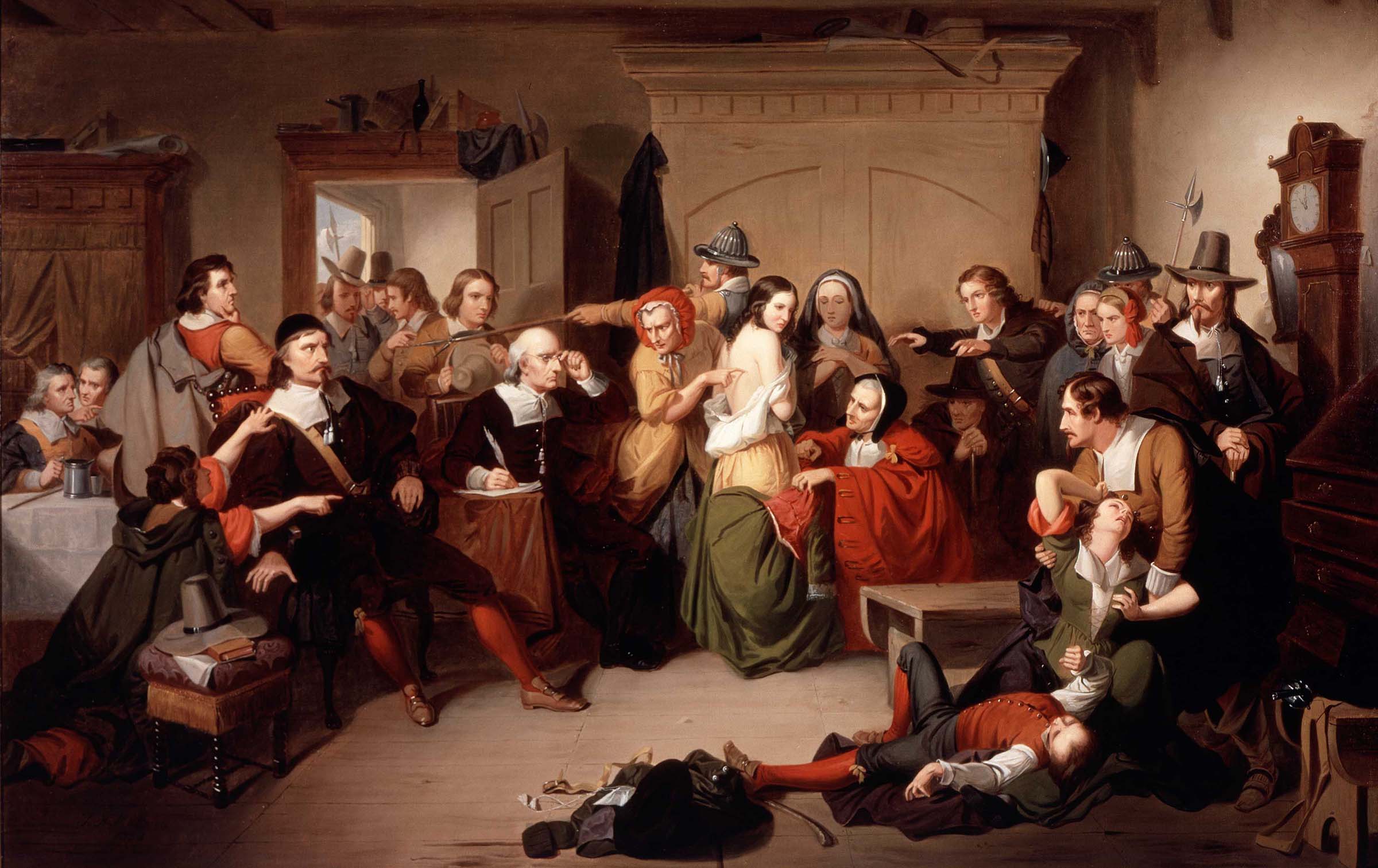 Examination of a Witch, by T.H. Matteson, 1853. 