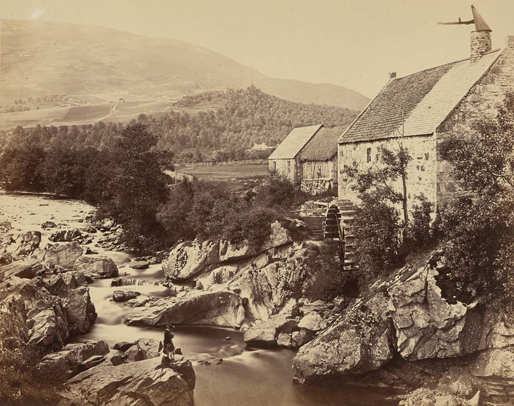 A Highland Water Mill, by George Washington Wilson, 1859. 
