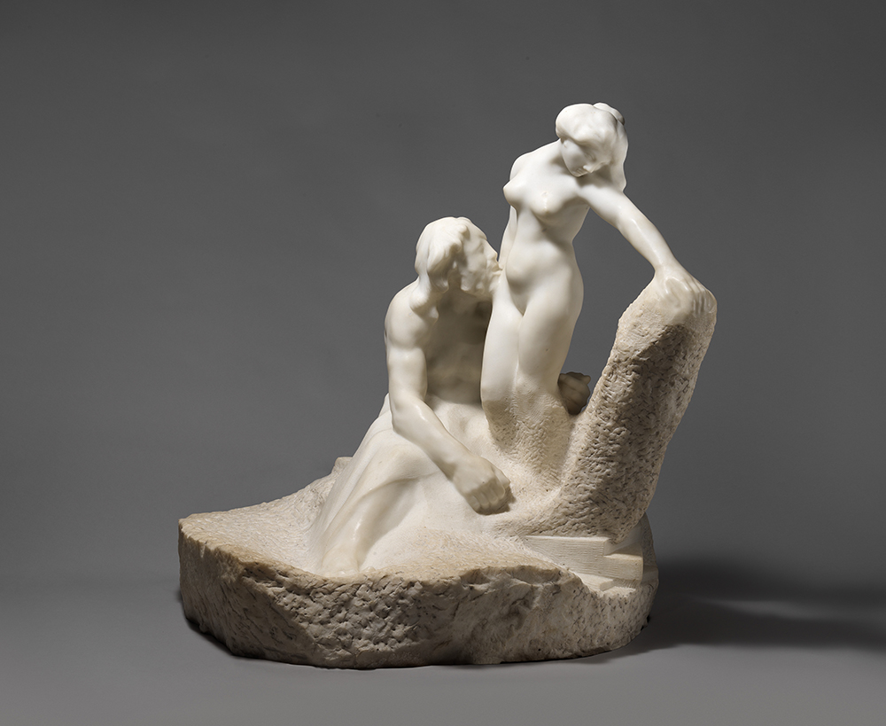 Pygmalion and Galatea, by Auguste Rodin, c. 1908–9.