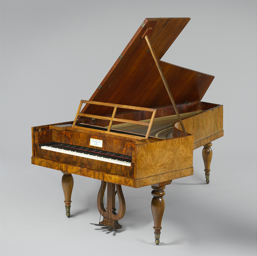 Fortepiano made by Conrad Graf, c. 1838. The Metropolitan Museum of Art, Purchase, Amati Gifts, in memory of Frederick P. Rose, 2001.