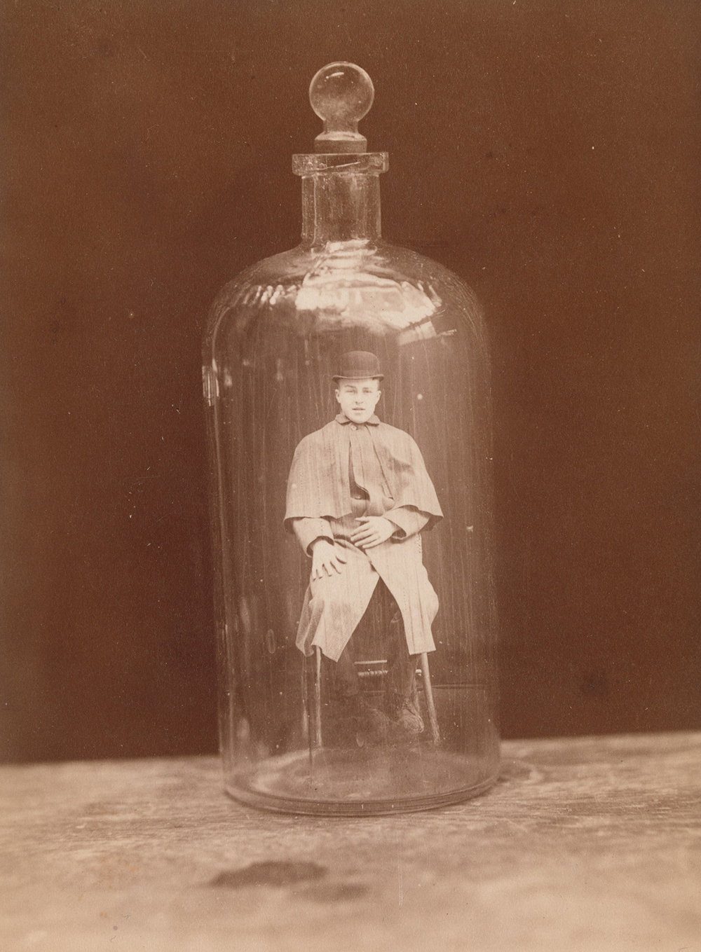 Man in Bottle, by John C. Higgins, c. 1888.