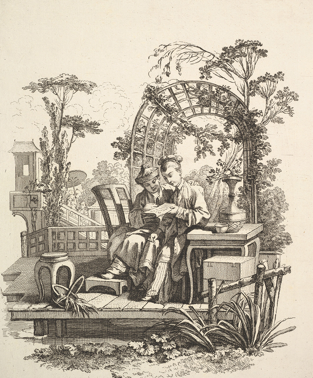 “Man and Woman Reading,” by Gabriel Huquier, c. 1742. The Metropolitan Museum of Art, Harris Brisbane Dick Fund, 1953.