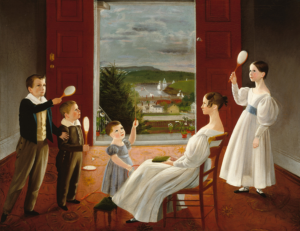 “The Children of Nathan Starr,” by Ambrose Andrews, 1835. The Metropolitan Museum of Art, Gift of Nina Howell Starr, in memory of Nathan Comfort Starr (1896–1981), 1987.