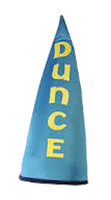 Dunce cap