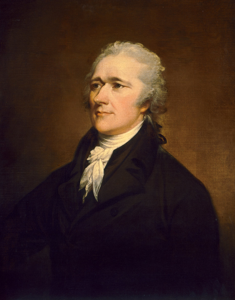 Alexander Hamilton, by John Trumbull, c. 1806. National Gallery of Art, Andrew W. Mellon Collection.