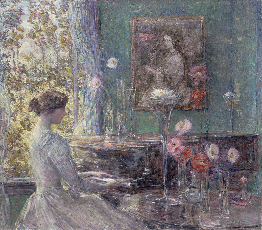 Improvisation, by Childe Hassam, 1899. Smithsonian American Art Museum, Gift of John Gellatly.