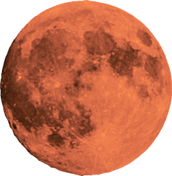 A red moon.