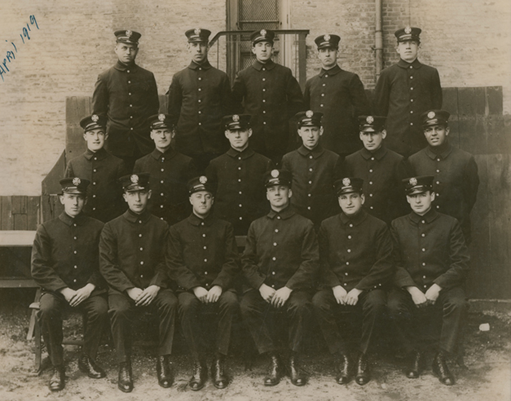 New York City Fire Department group portrait, c. 1919. Schomburg Center for Research in Black Culture, Photographs and Prints Division, Wesley Williams photograph collection.