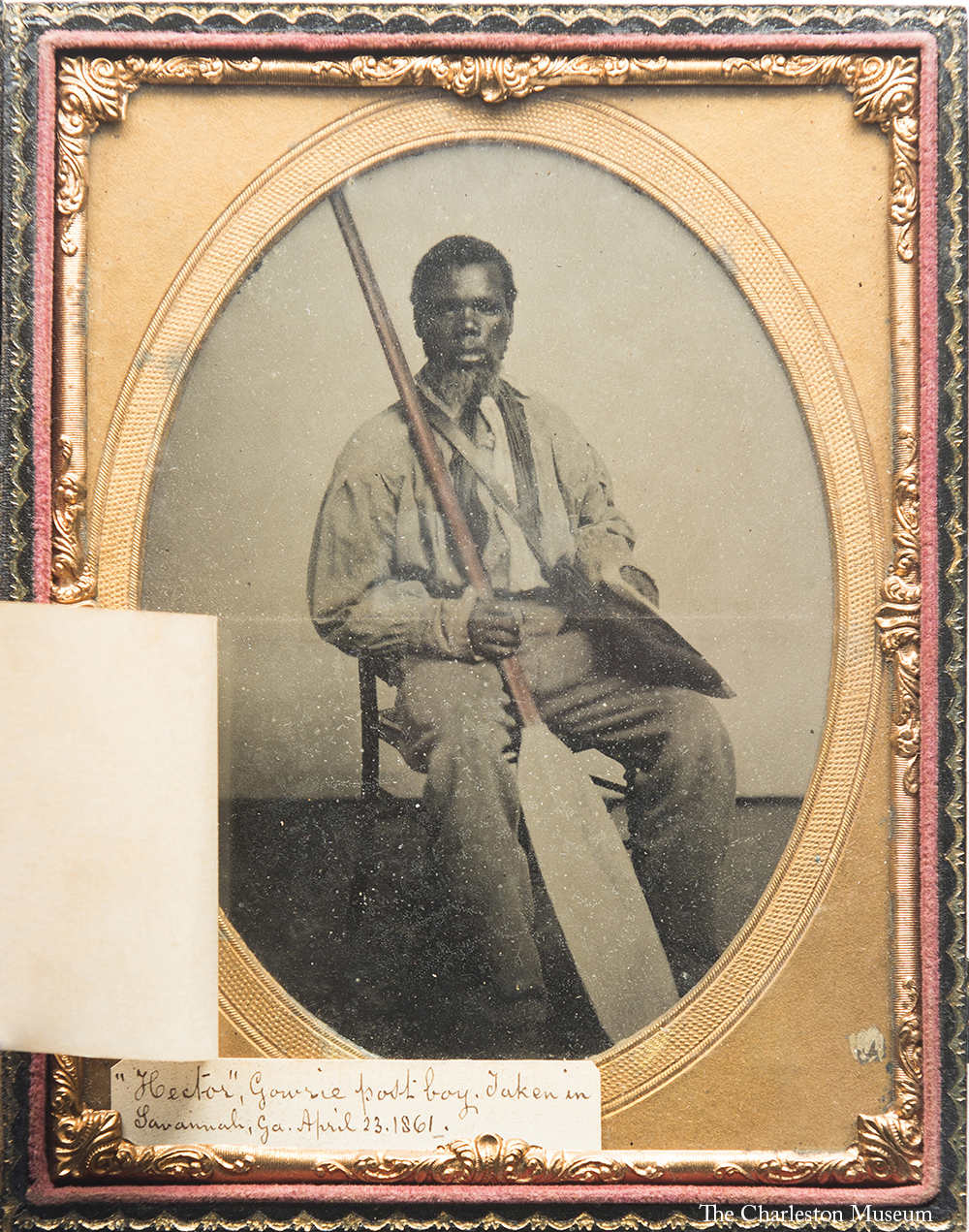 Hector, 1861, ambrotype, 4 x 6¾ inches. 1999.57.16. Courtesy of The Charleston Museum, Charleston, South Carolina, www. charlestonmuseum . org.
