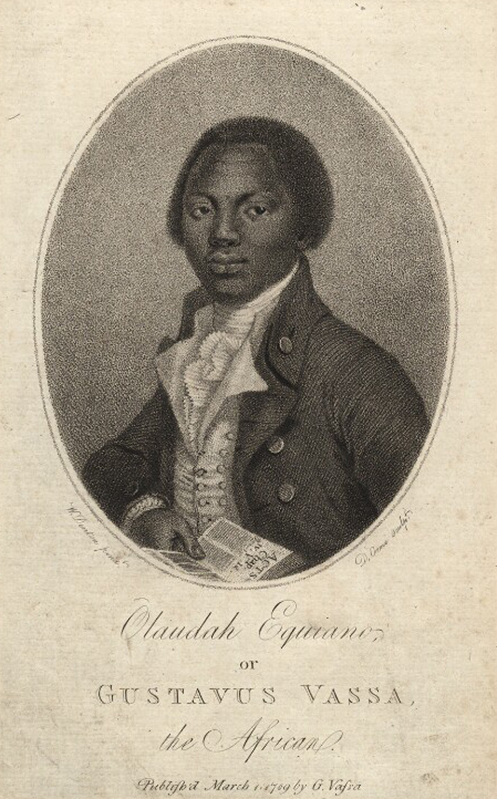 Olaudah Equiano, by Daniel Orme, 1789. © National Portrait Gallery, London.