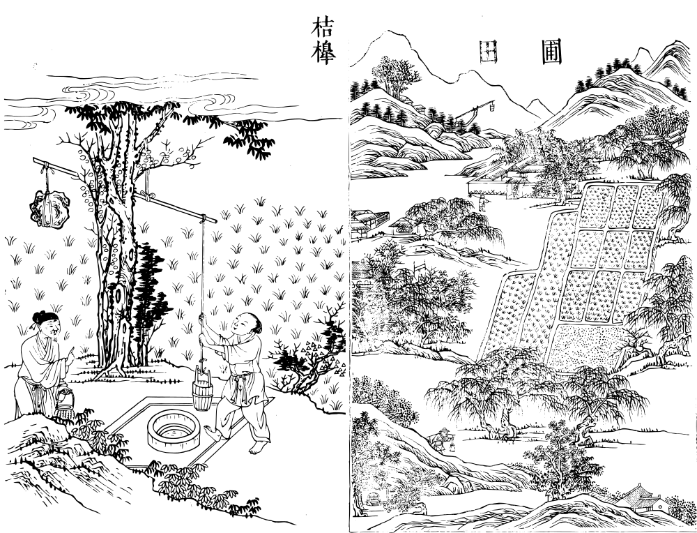 Illustrations from the Gujin Tushu Jicheng.