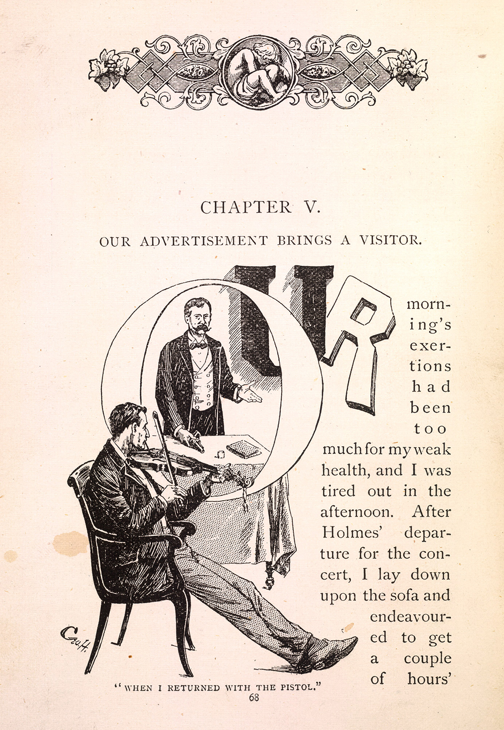 Illustrations from Arthur Conan Doyle’s A Study in Scarlet, 1891. British Library.