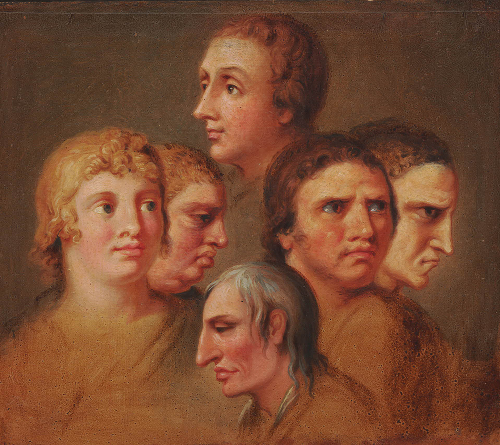 The Four Humours, by Wilhelm Tischbein, c. 1782. © The Trustees of the British Museum.