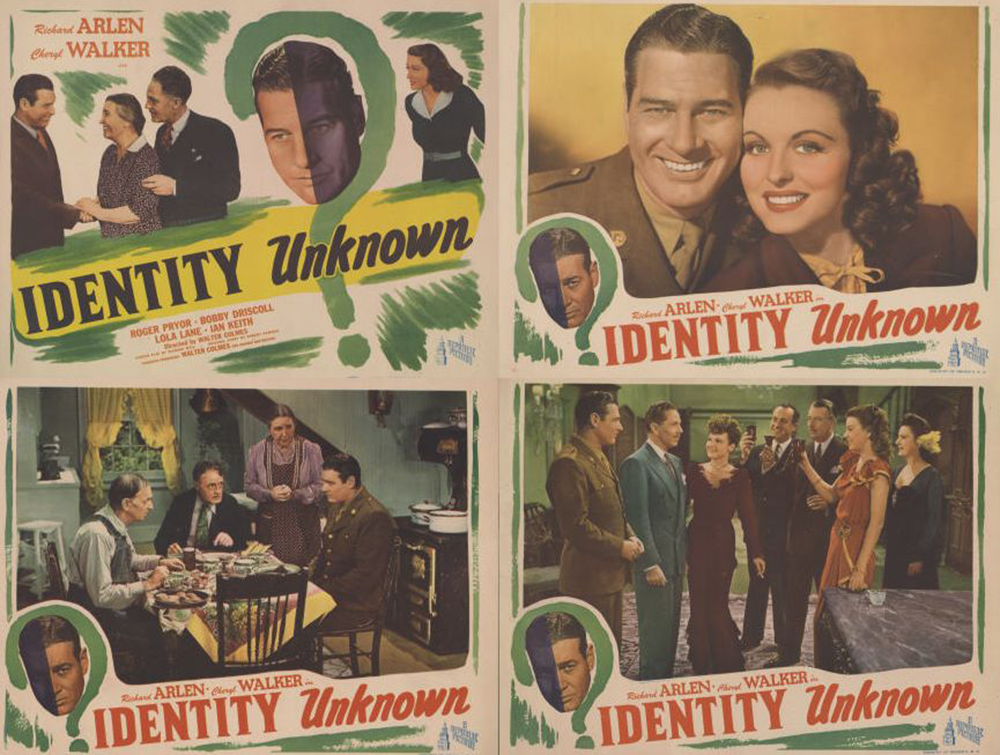 “Identity Unknown” (1945).