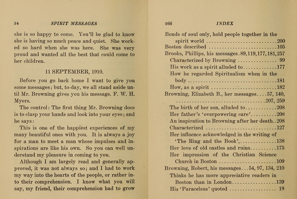 Spirit Messages, by Hiram Corson, 1911. HathiTrust Digital Library, original from the Library of Congress.