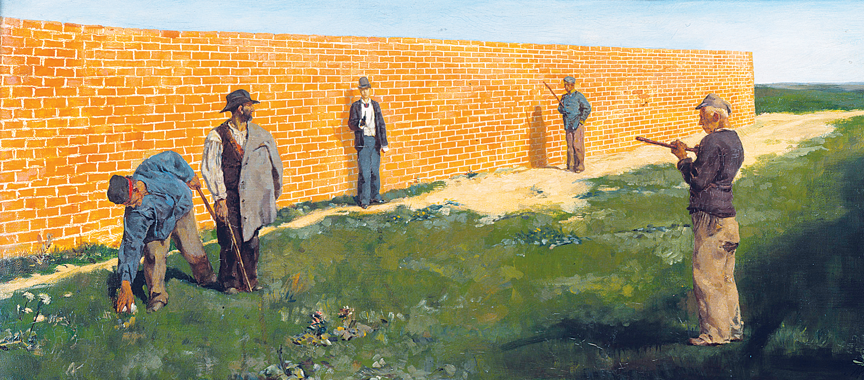 The Walker, by Max Klinger, 1878. Alte Nationalgalerie, Berlin, Germany.