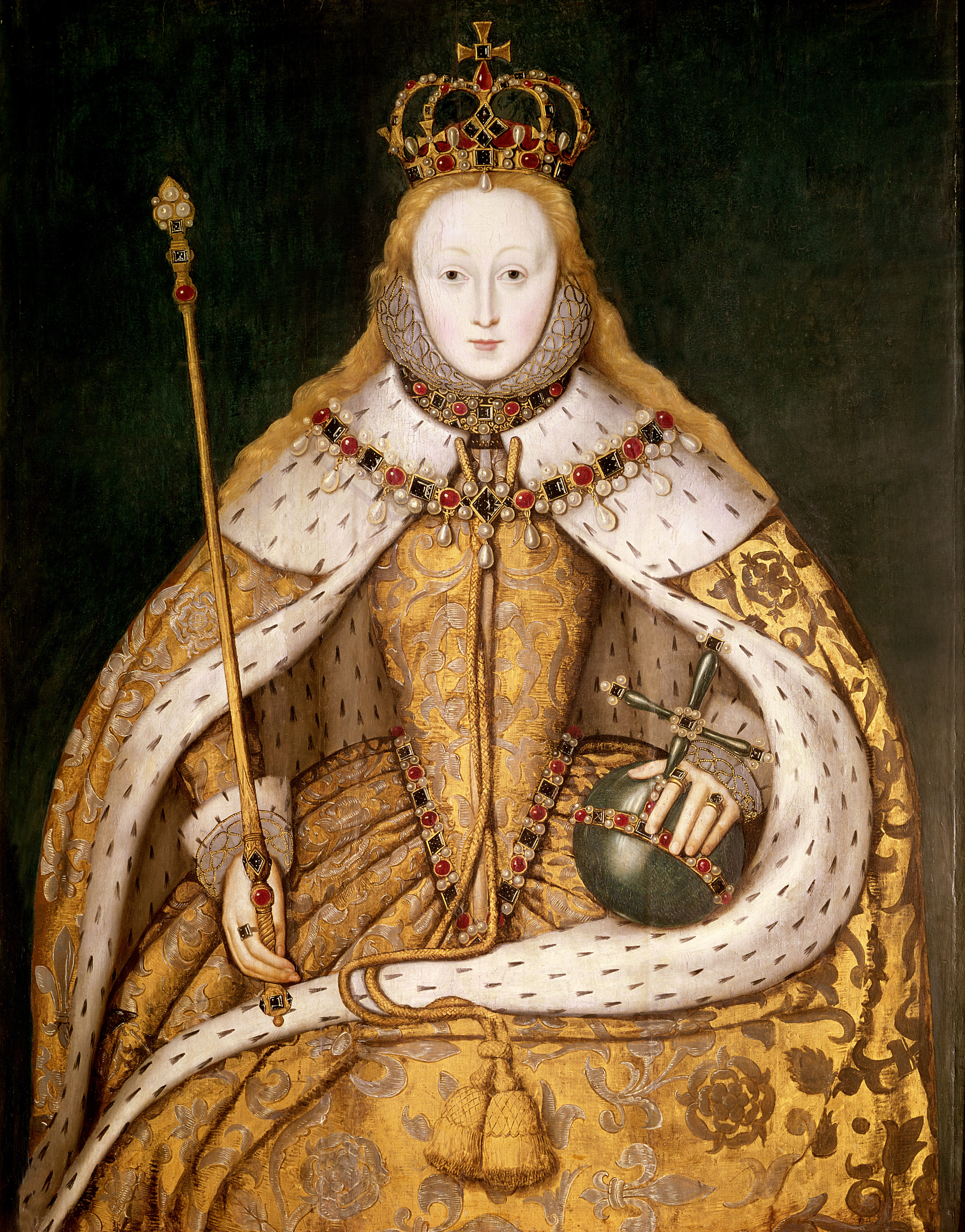 Queen Elizabeth I, c. 1600.