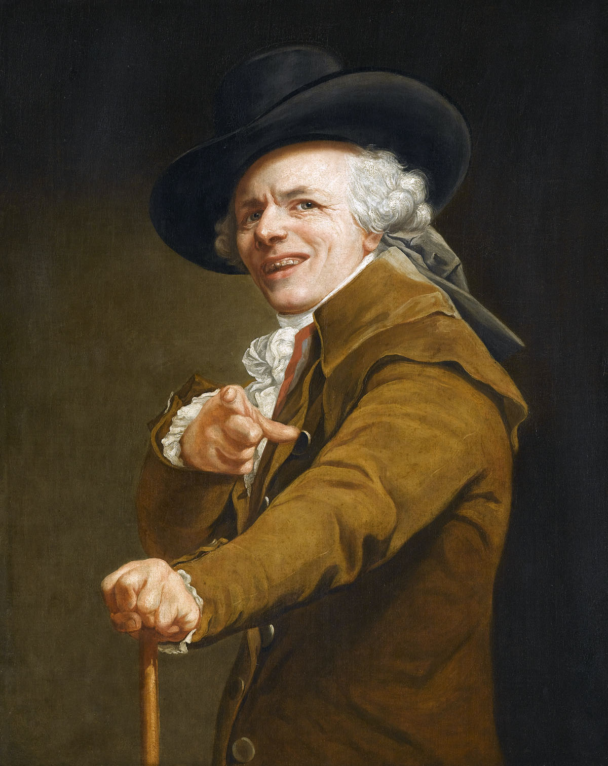 Portrait of the Artist with the Features of a Mocker, by Joseph Ducreux