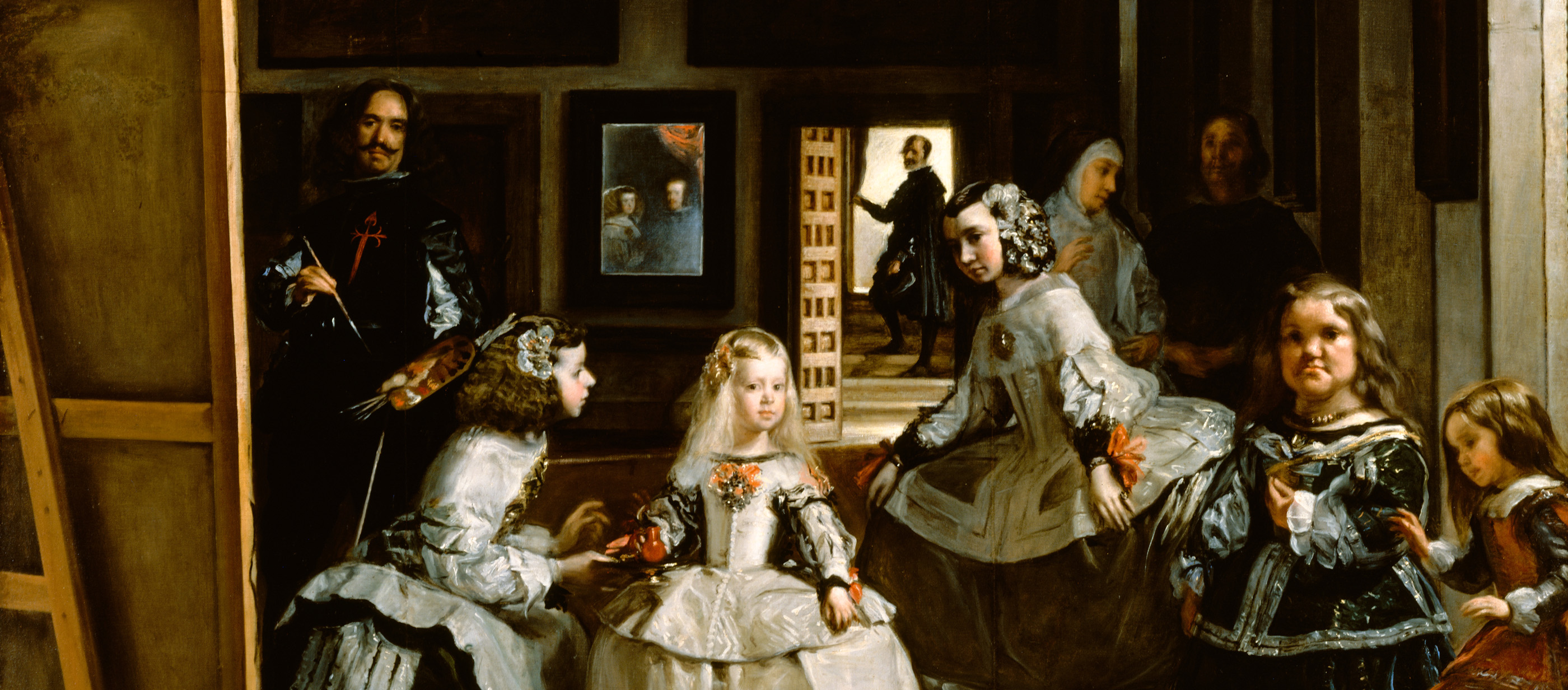 Las Meninas, by Diego Velázquez, 1656. Prado Museum, Madrid, Spain. 